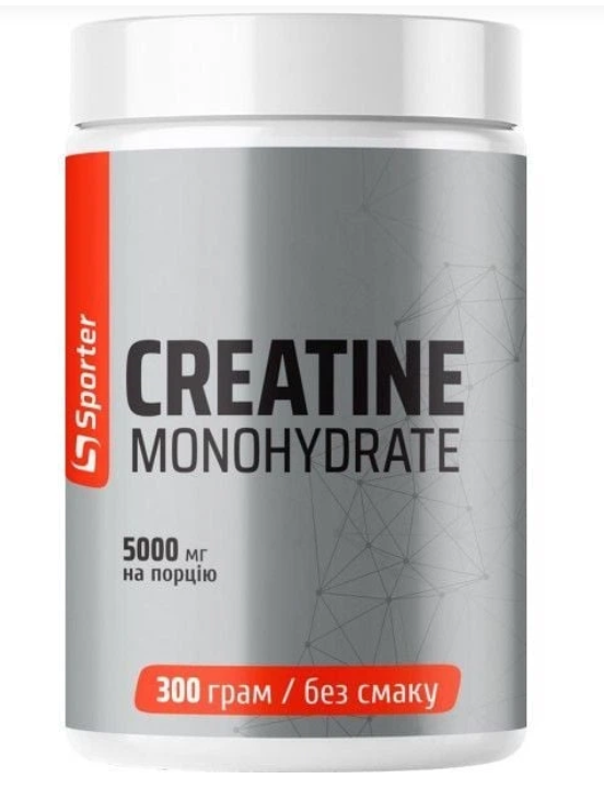 Креатин Моногидрат Sporter Creatin Monohydrat 300 г (1767773610)