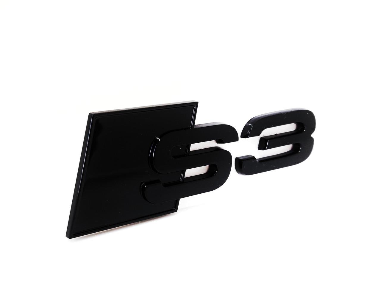 Напис S3 Audi Black gloss (2331154481)
