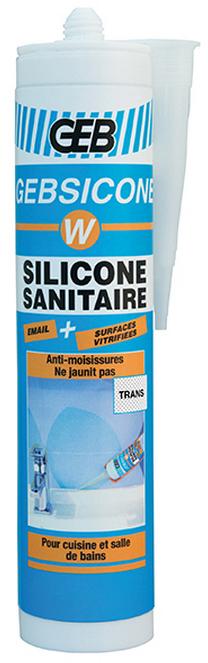 Силікон GEB з фунгiцидом W 310 мл Прозорий (AKD50304)