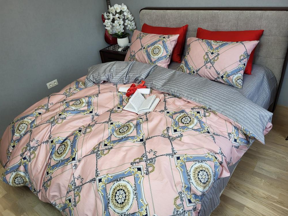 Комплект постельного белья Иллюзия евро сатин (1797615550)