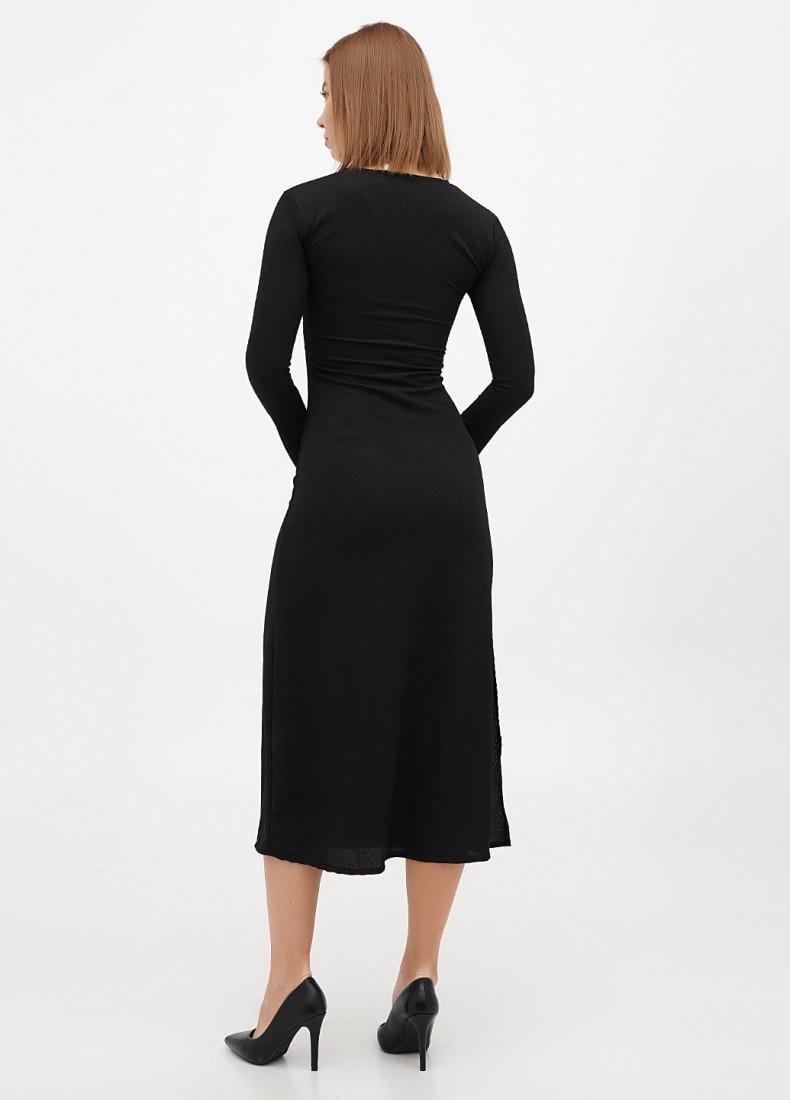 Сукня жіноча р. 48 Чорний (275879-48) - фото 2 Сукня жіноча р. 48 Чорний (275879-48) - фото 2