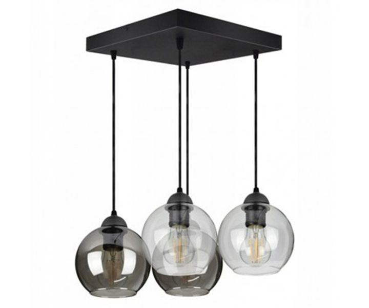 Підвісний світильник Lari 4 Mix Smoky/Clear (PL-0003495 G/MIX Smoky/Clear)