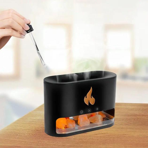 Увлажнитель воздуха Docsal Flame 3в1 с соляными камнями - фото 8 Увлажнитель воздуха Docsal Flame 3в1 с соляными камнями - фото 8