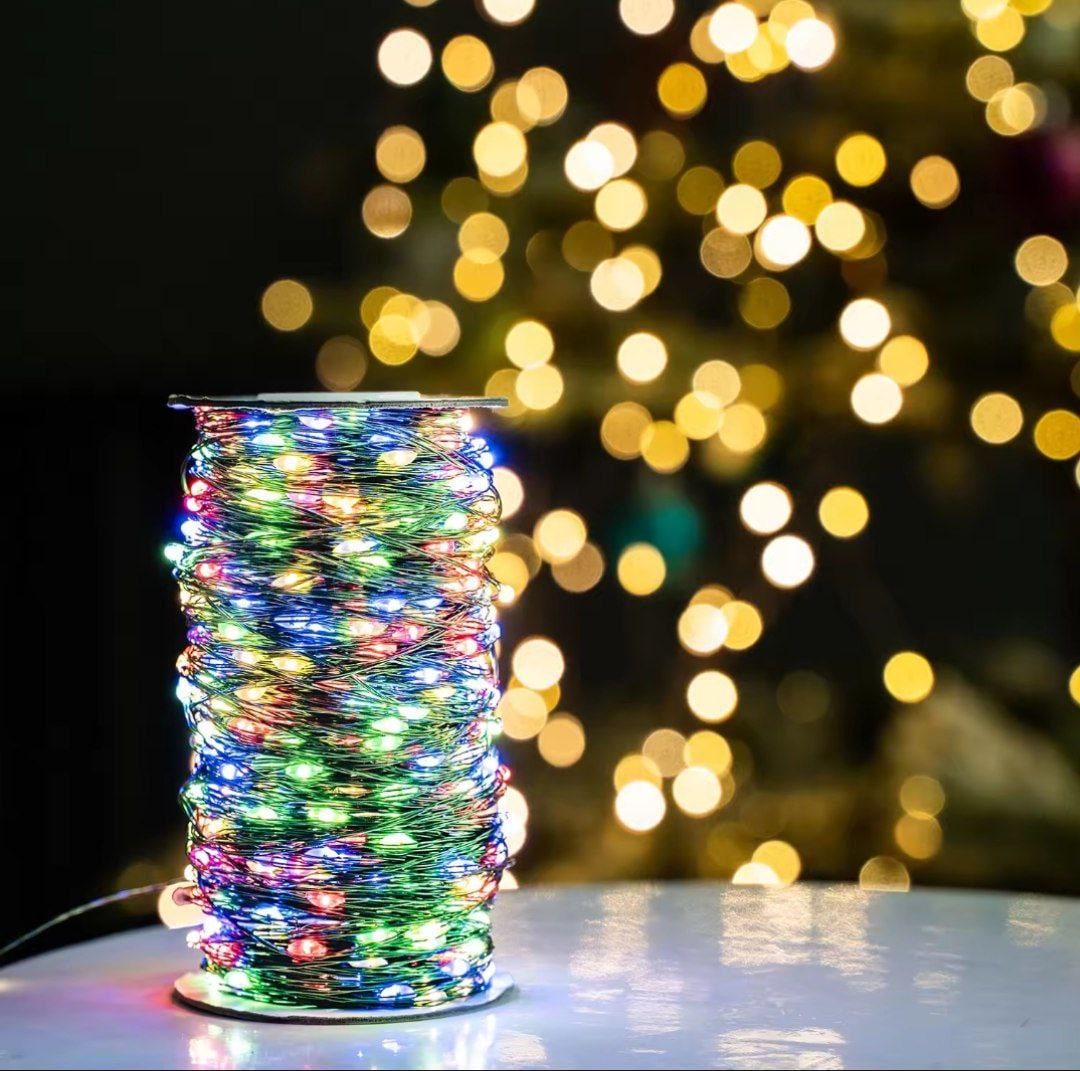 Гирлянда роса Sofi3D уличная с пультом 40 м 400 Led Разноцветный (40m-rgb-gr)