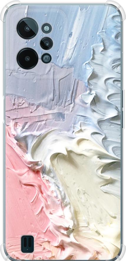 Чехол на Realme C31 Пастель v1 (3981sp-2593-42517)
