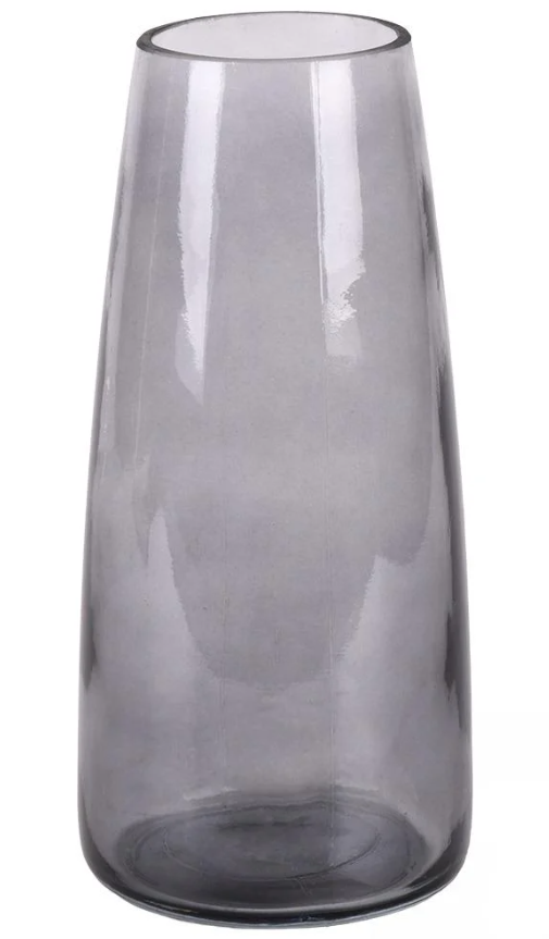 Ваза стеклянная 6,5х21,5 см (R35688-BL)