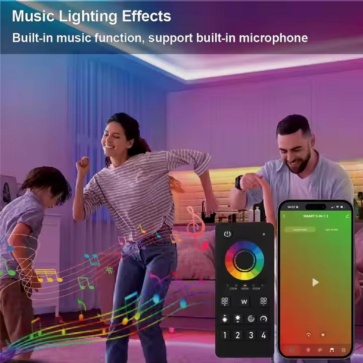 Контролер керування Prolum Max Series HomeLink 4-zone RGB Wi-Fi Tuya 15A (29014717) - фото 4