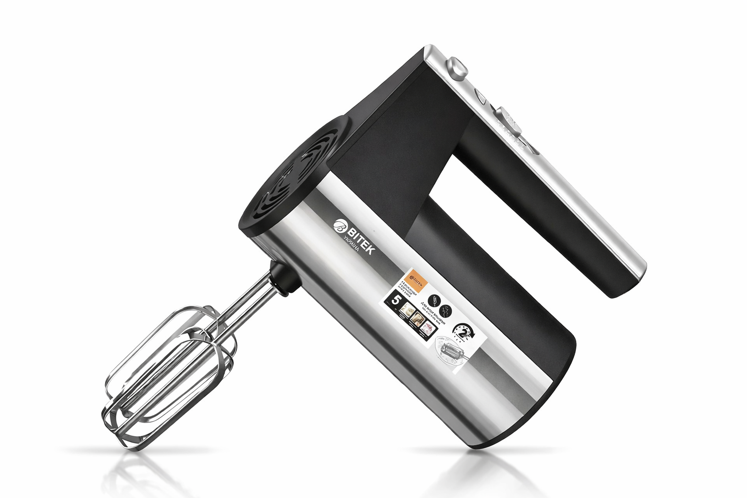 Миксер кухонный ручной BITEK BT-6629A 220 В (31738706) Миксер кухонный ручной BITEK BT-6629A 220 В (31738706)