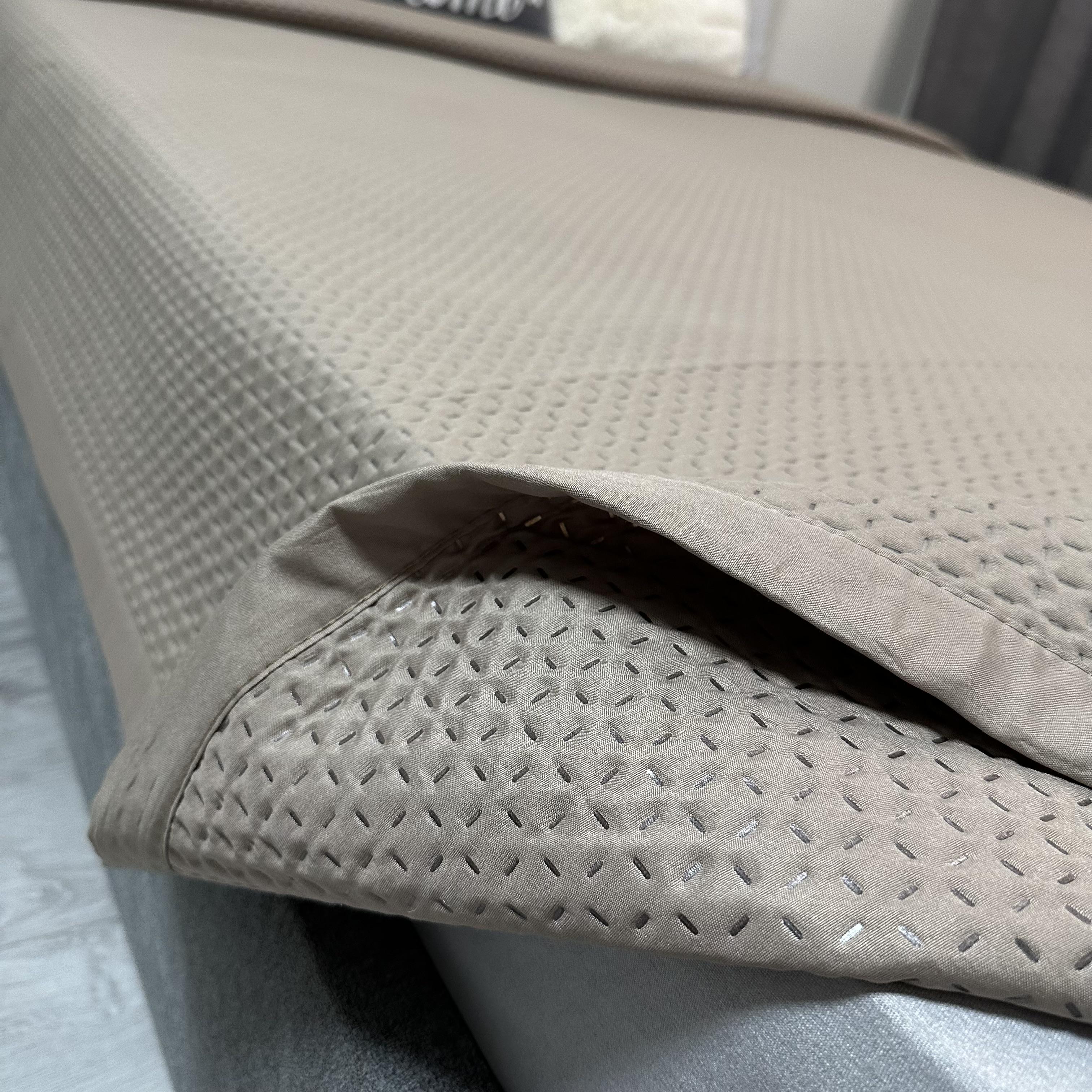 Покрывало на кровать евро 200x230 см Кофейный (Р-HB-1) - фото 10