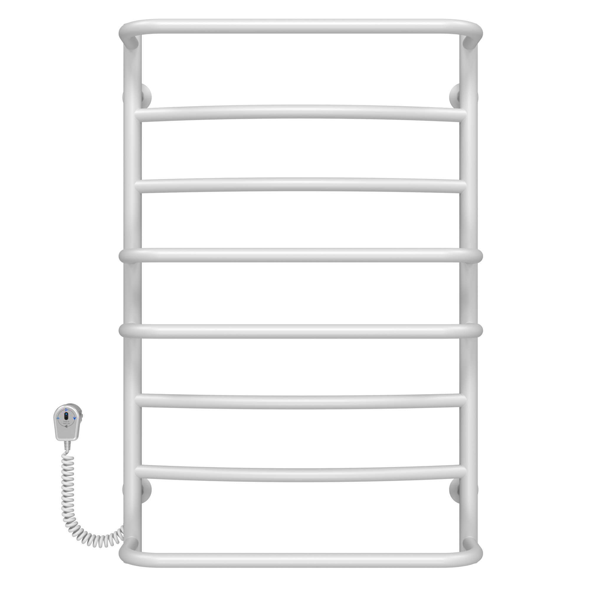 Рушникосушарка електрична Deffi Аквамікс П8 EF16 фарбована сталь 500х800 мм Білий (D.AM.80.50.8.E.W.L.5)