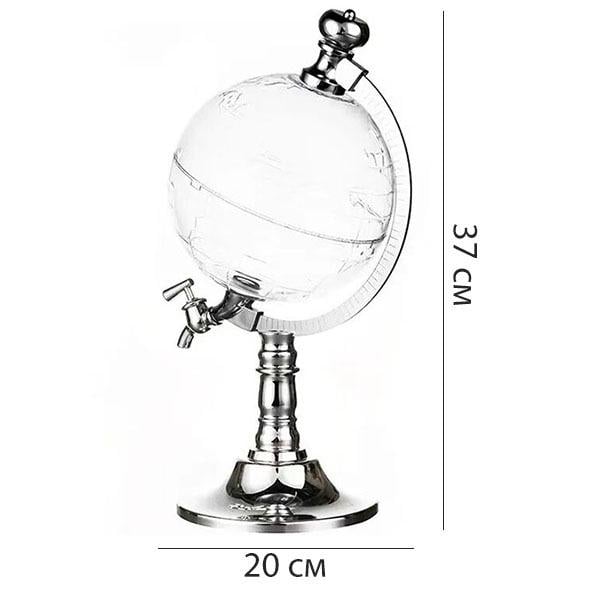 Декантер M00206 Глобус 3, 5 л с герметичной пробкой - фото 9 Декантер M00206 Глобус 3, 5 л с герметичной пробкой - фото 9