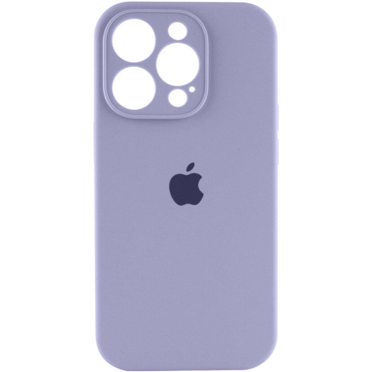 Противоударный чехол для Apple iPhone 13 Pro Max Silicone Full Case AA Camera Protect / Lavender Grey