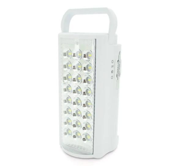 Фонарь переносной с повербанком Almina 2606L на 24 Led Белый