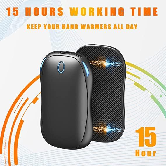 Грілка для рук з павербанком 10000 mah 2 шт. - фото 4 Грілка для рук з павербанком 10000 mah 2 шт. - фото 4