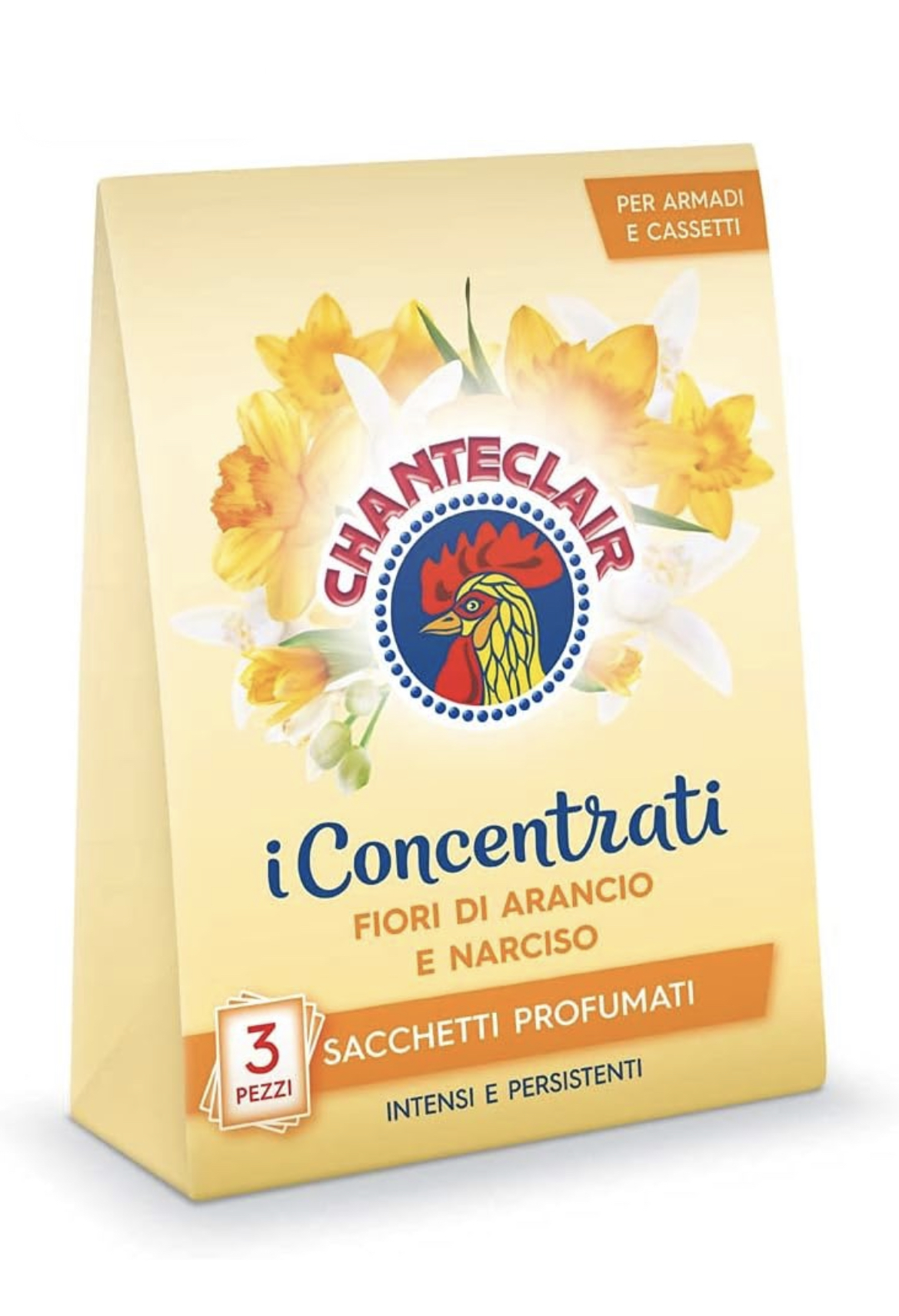 Освіжувачі для шафи Chanteclair Цвіт апельсину та нарцис 3 шт.