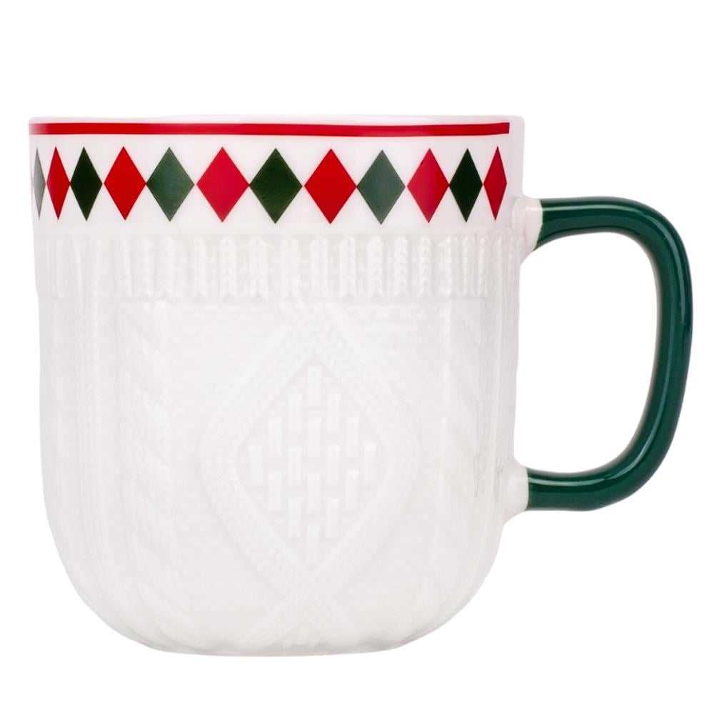 Чашка Різдвяний орнамент 345 мл 4 шт. (6022-001) Чашка Різдвяний орнамент 345 мл 4 шт. (6022-001)