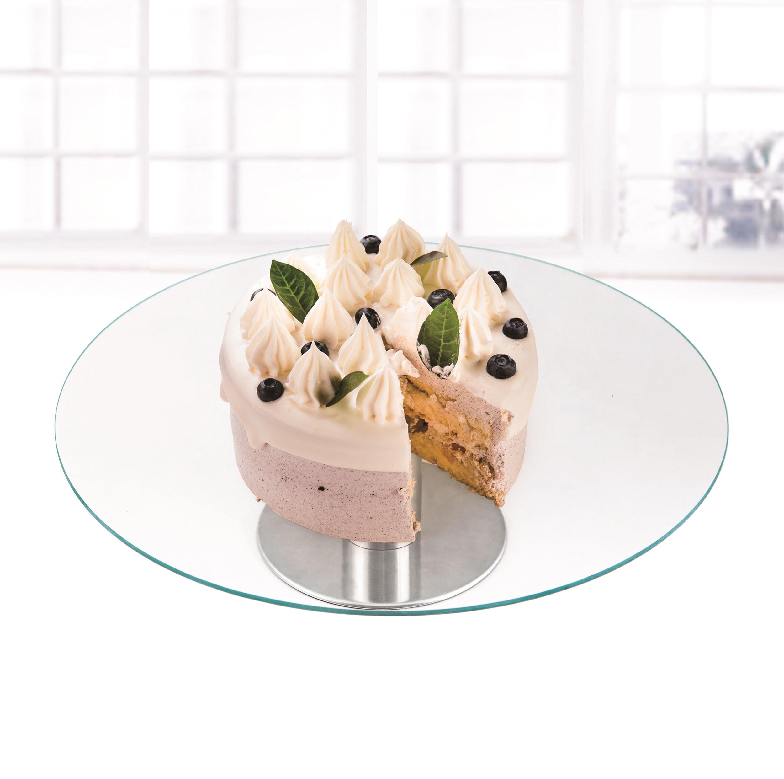 Блюдо для сервировки Viva Sweet стеклянное 30 см (S3012/2-D003)