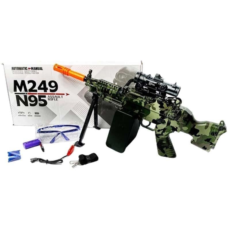 Игрушка пулемет на орбизах с аккумулятором SM510376 G390-3C (31808855) Игрушка пулемет на орбизах с аккумулятором SM510376 G390-3C (31808855)