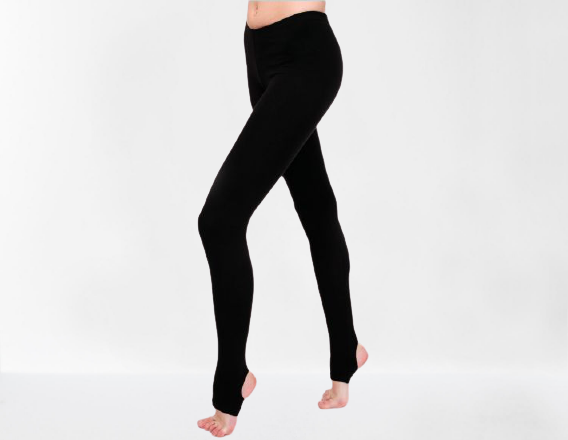 Леггинсы Tuloni для девочек микрофибра 146-152 см Черный (LP02C-BS)