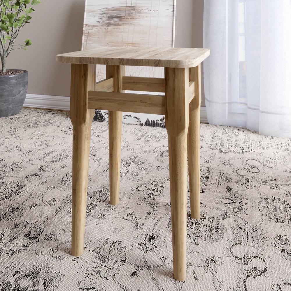 Табурети на кухню Маямі кромка ПВХ 0,45 мм 2 шт. Дуб сонома (Lion-041246)