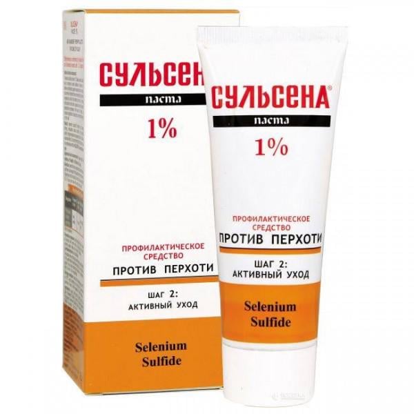 Паста профилактическая Сульсена 1% против перхоти 75 мл (201074)