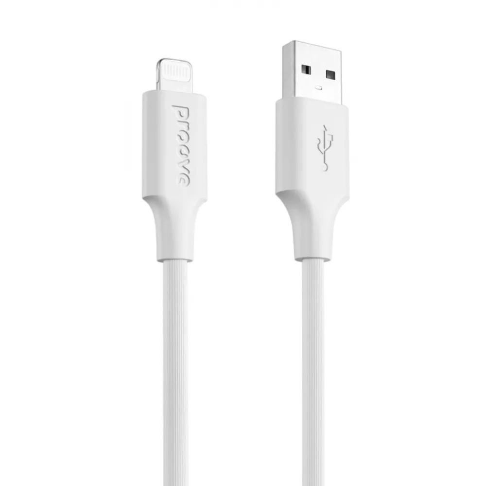 Кабель Proove CCSS00001102 Striped Silicone Lightning 1 м White (24868887) Кабель Proove CCSS00001102 Striped Silicone Lightning 1 м White (24868887)