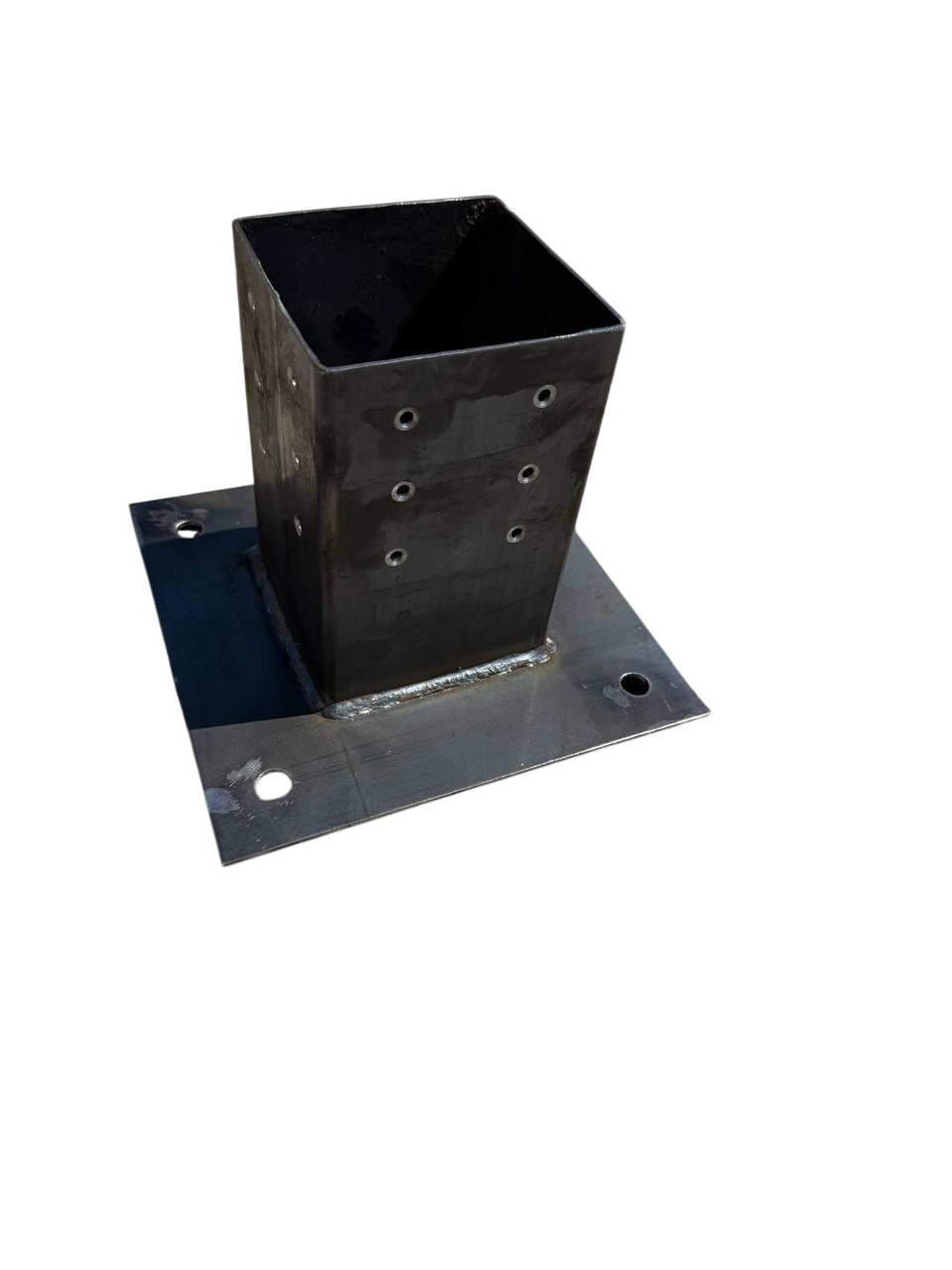 Опора для бруса під фарбування 100x100 мм (2739902608) Опора для бруса під фарбування 100x100 мм (2739902608)