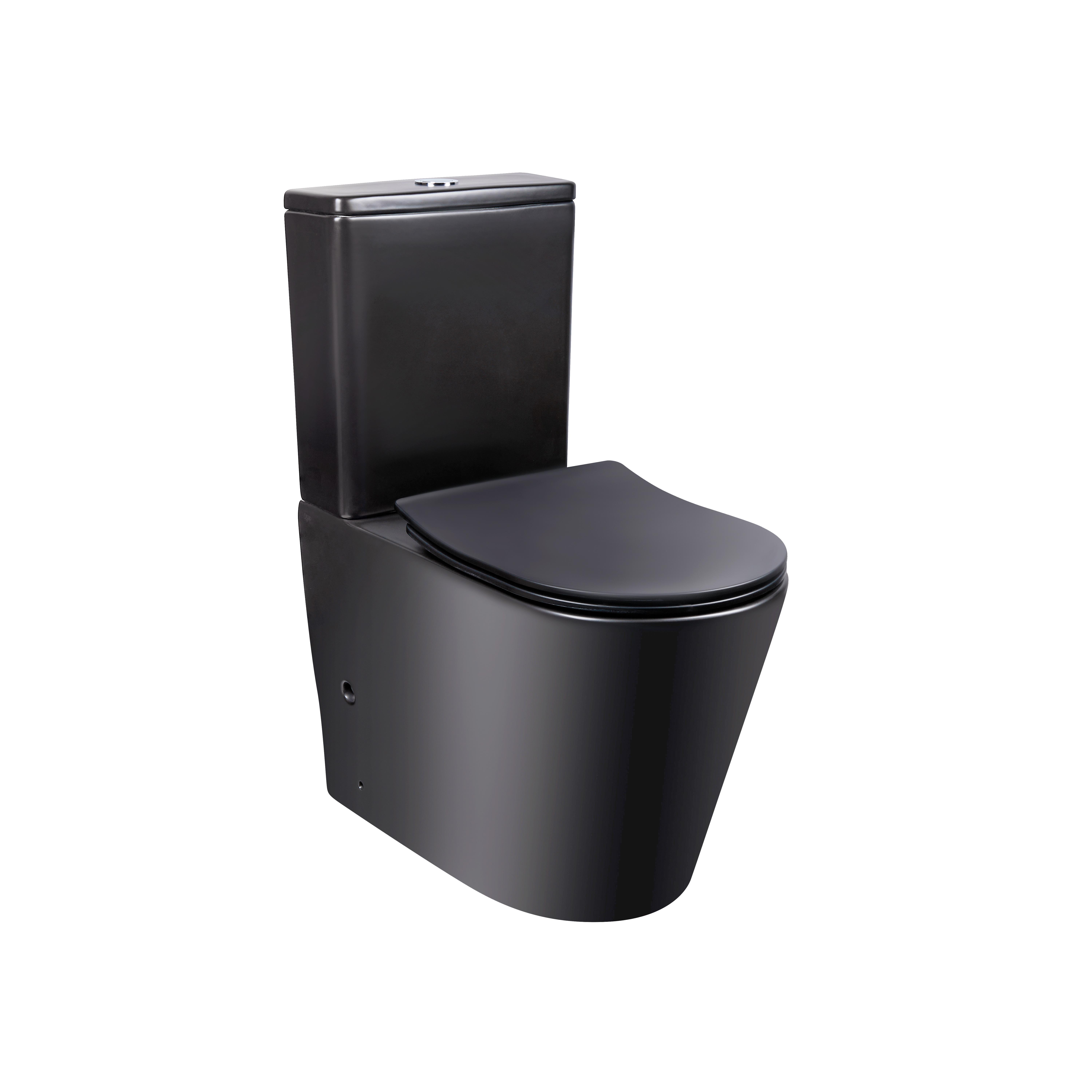 Унитаз-компакт Qtap Scorpio безободочный с сиденьем Soft-close (QT14222125ARMB (SD00042525)