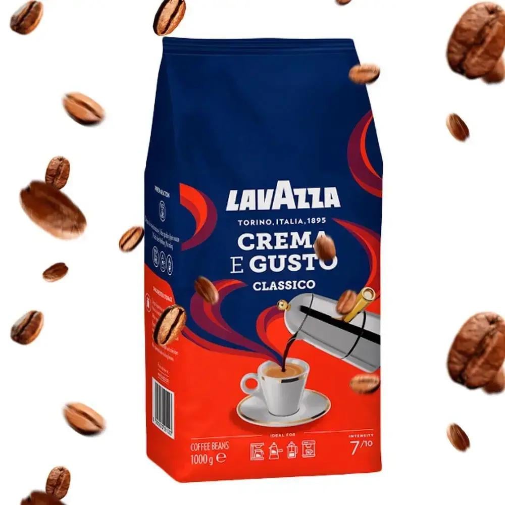 Кава в зернах Lavazza Crema e gusto Classico 1 кг (28080690) - фото 3 Кава в зернах Lavazza Crema e gusto Classico 1 кг (28080690) - фото 3