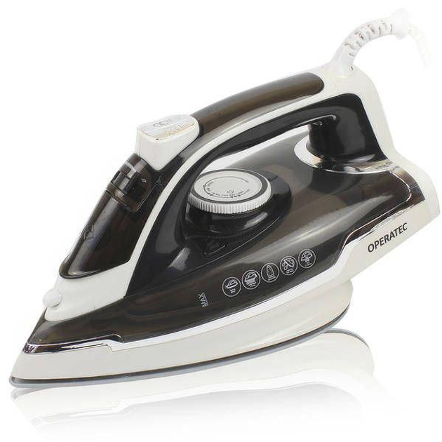 Утюг для глажки Operatec OP-1006 2200 Вт с индикатором включения Коричневый (GR-04771)