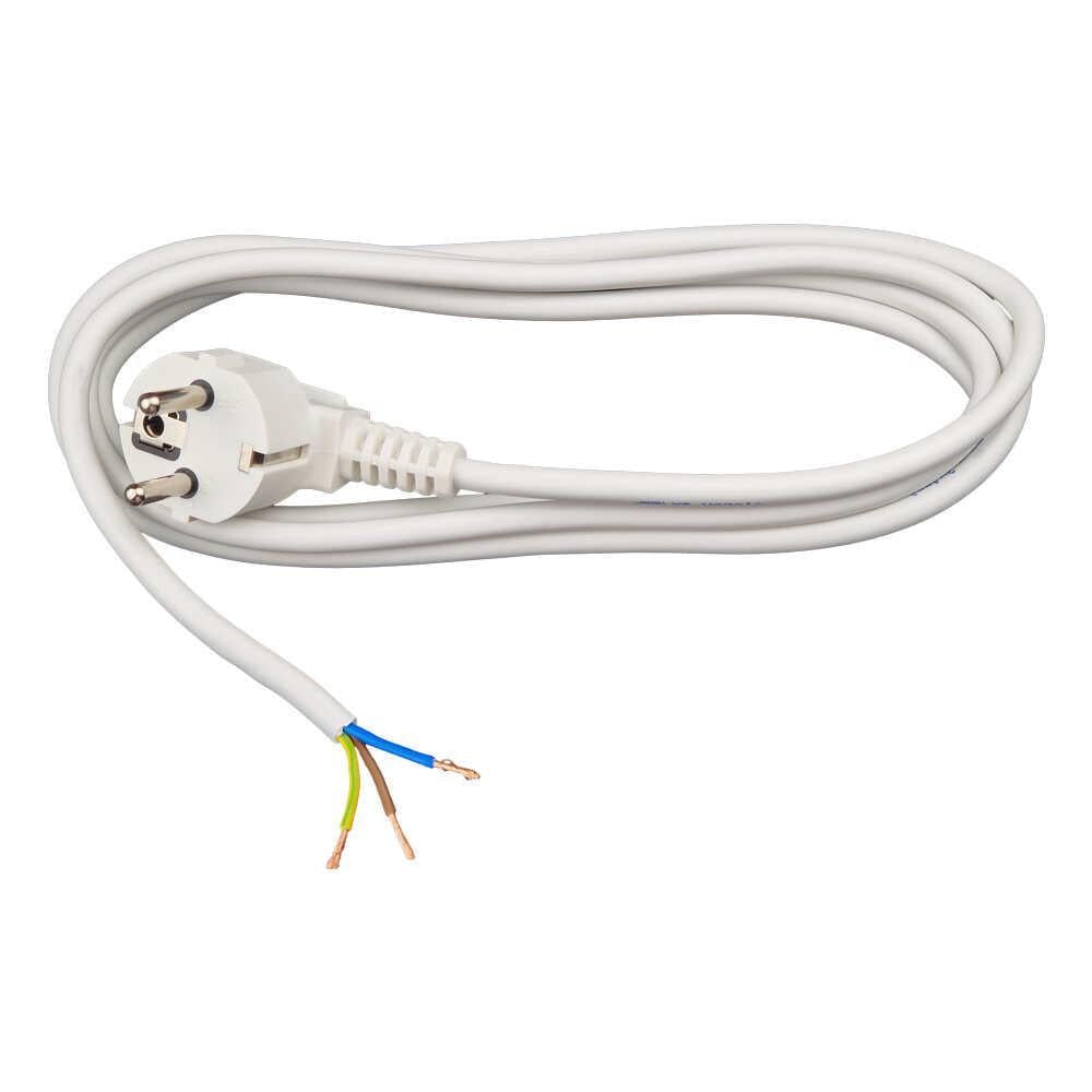 Провід мережевий Violux з вилкою і заземленням 2 м (920641)