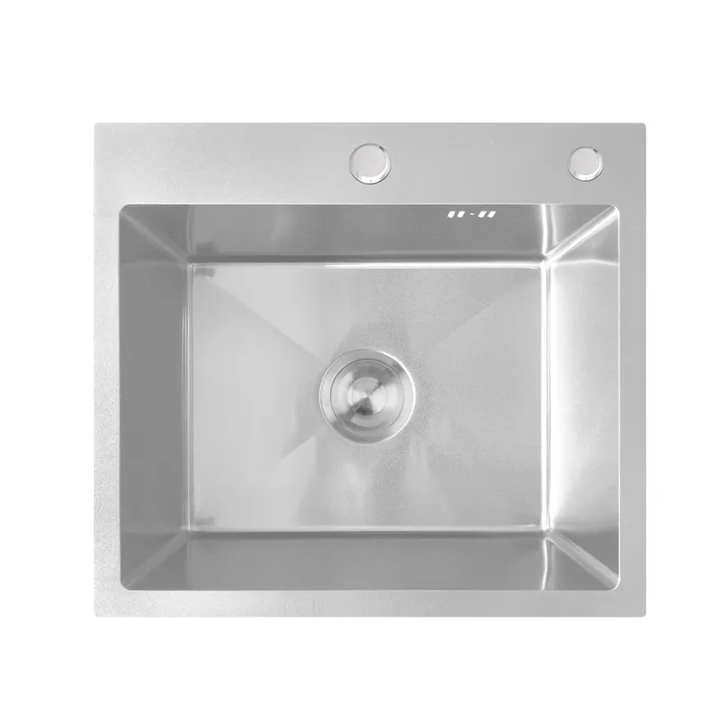 Мийка для кухні MIXXUS MH5045 Nano-Silver з нержавіючої сталі (MX1925)