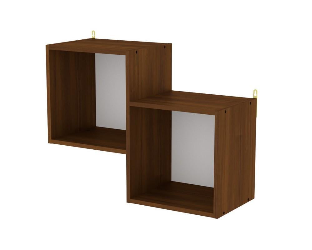 Полка навісна Компаніт П-2 Горіх