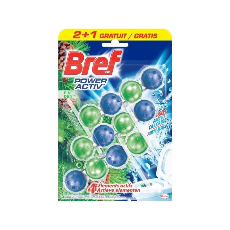 Блоки для унітазу Bref Хвоя 3 шт. 50 г (265)