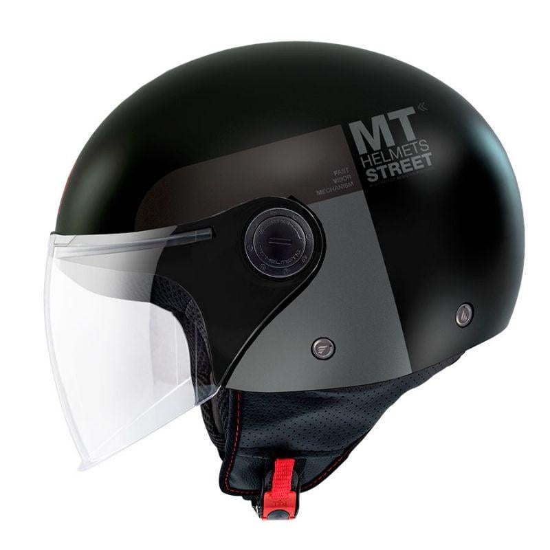 Мотошлем MT HELMETS STREET Inboard D2 L Matt (25092)