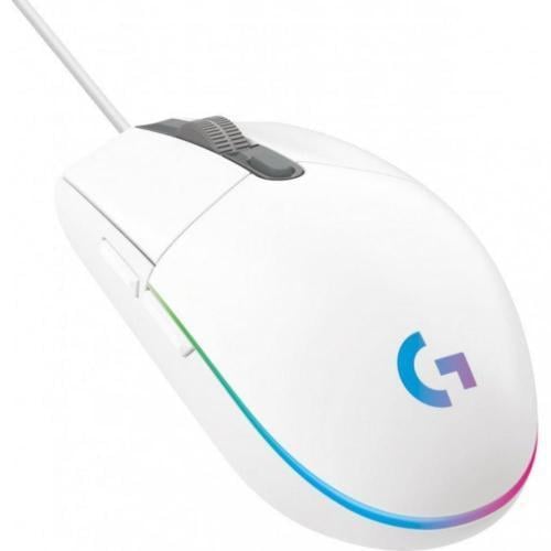 Мышь Logitech G102 Lightsync USB оптическая 200-8000 dpi RGB 6 программируемых механических кнопок Белый
