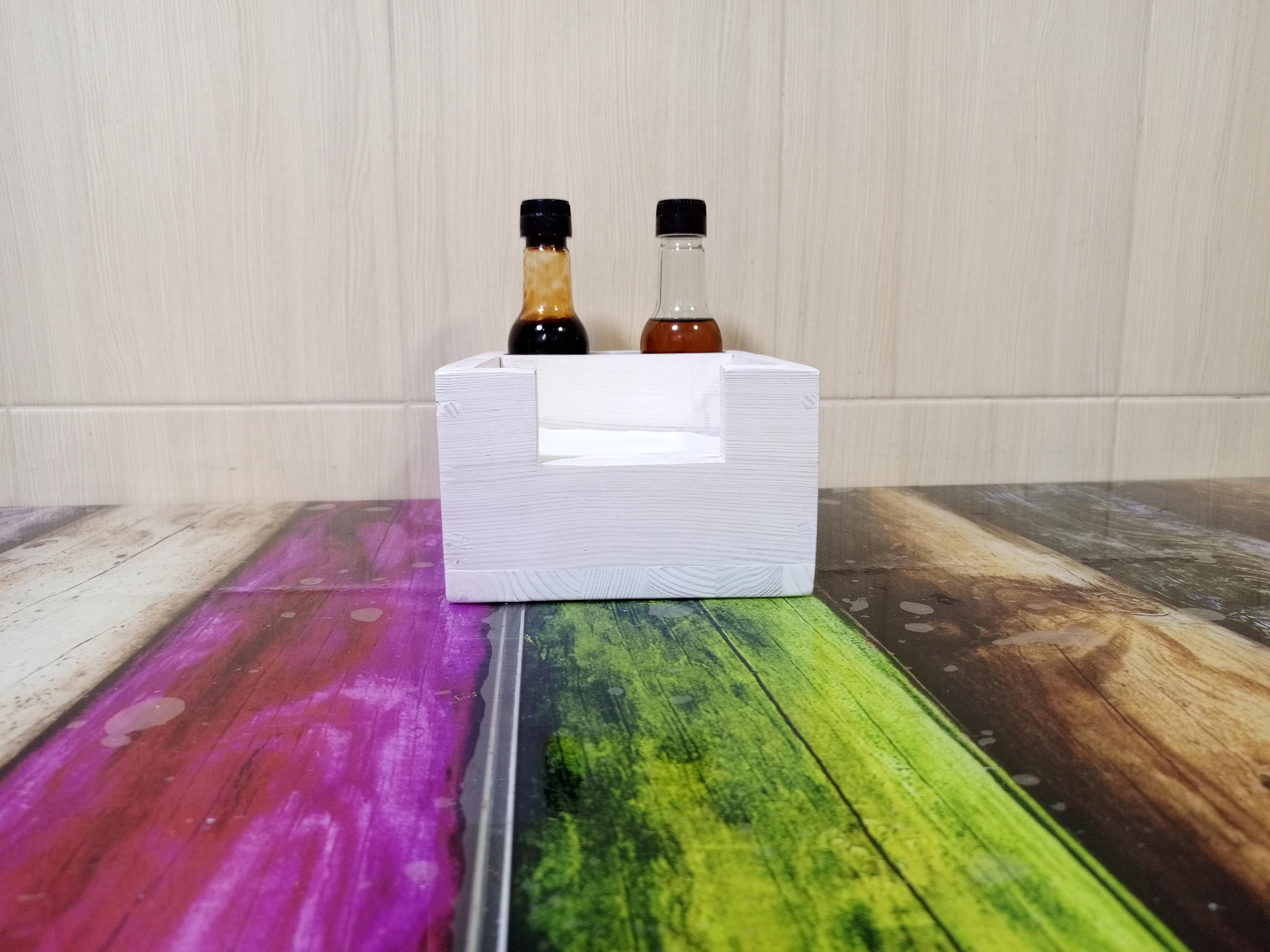 Органайзер-подставка настольный деревянный Белый (мт002) - фото 10 Органайзер-подставка настольный деревянный Белый (мт002) - фото 10