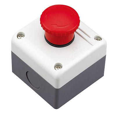 Пост одномісний CHINT NPH1-1009 Стоп 3А 240V 1NC IP54 грибок (587060)