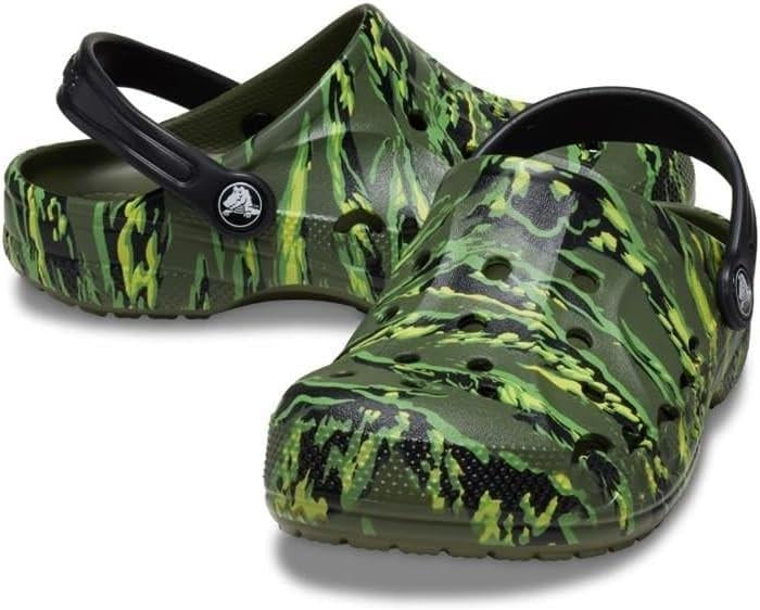 Сабо чоловічі Crocs Baya Seasonal Printed Clog Tiger Camo р. 44-45 Хакі (20007)