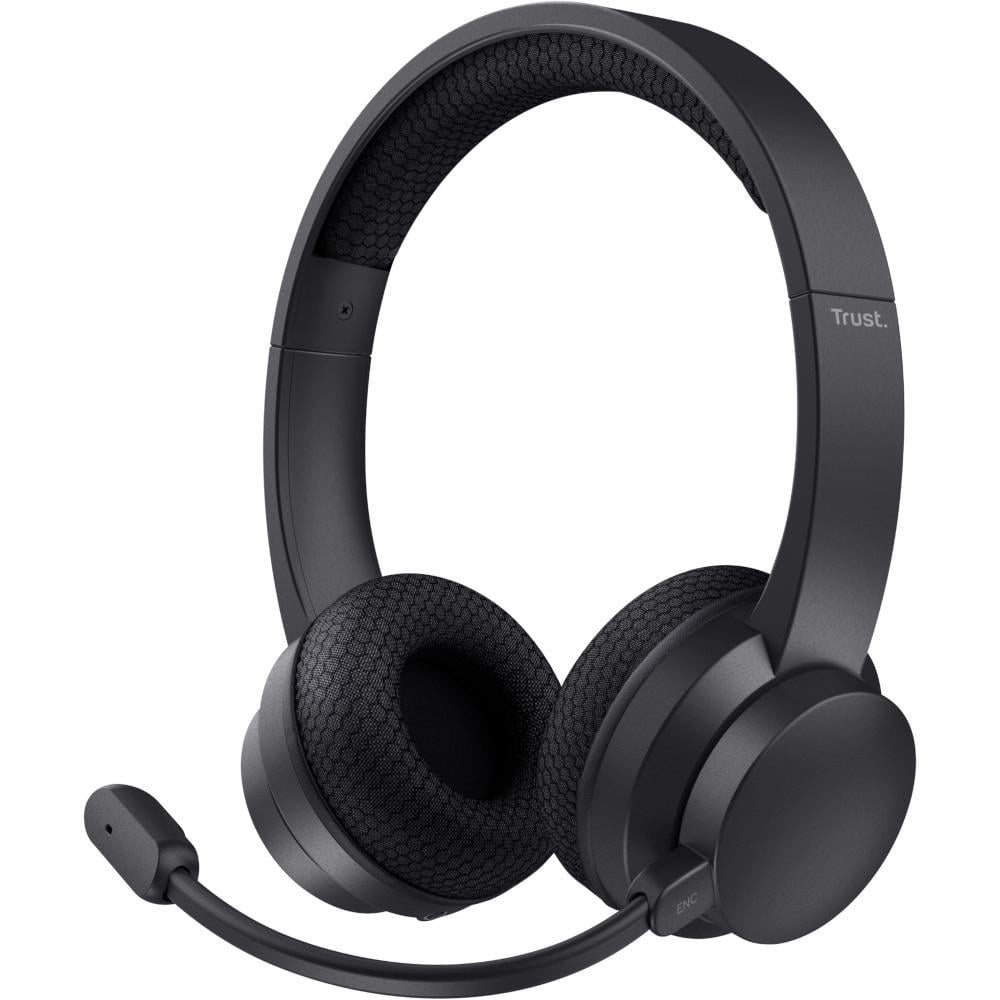 Гарнитура беспроводная Trust Ayda Wireless ENC Bluetooth Black (27316559)