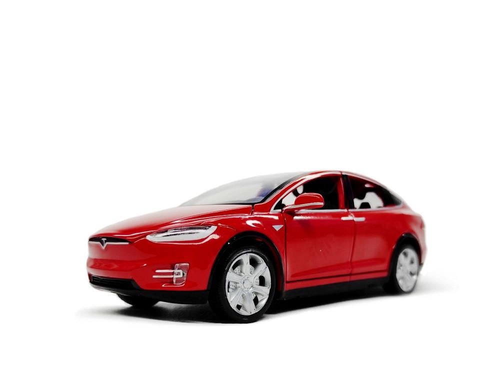 Машинка Автопром 6603 Tesla Model X Красный (683531)