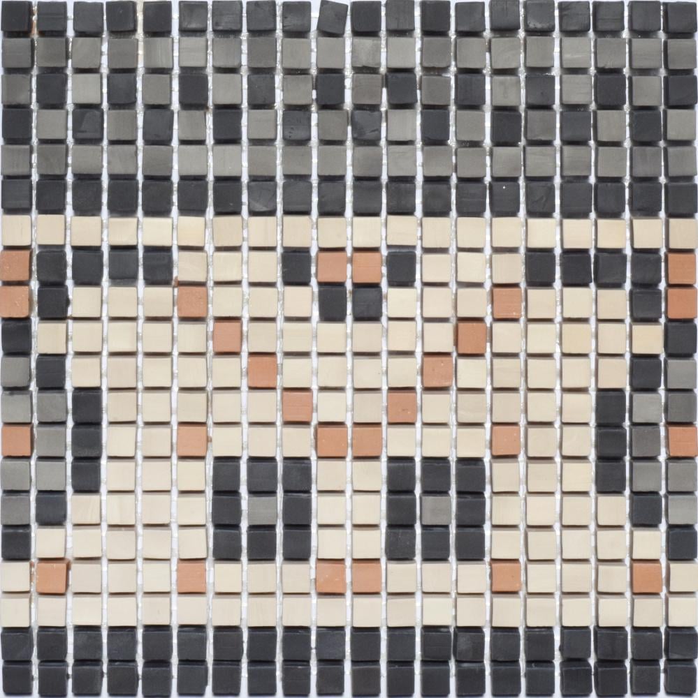 Мозаїка з керамограніту Kotto Ceramica MI7 K060705 Lviv Legends фриз Beige/Focato/Buchero/Nero (002902)