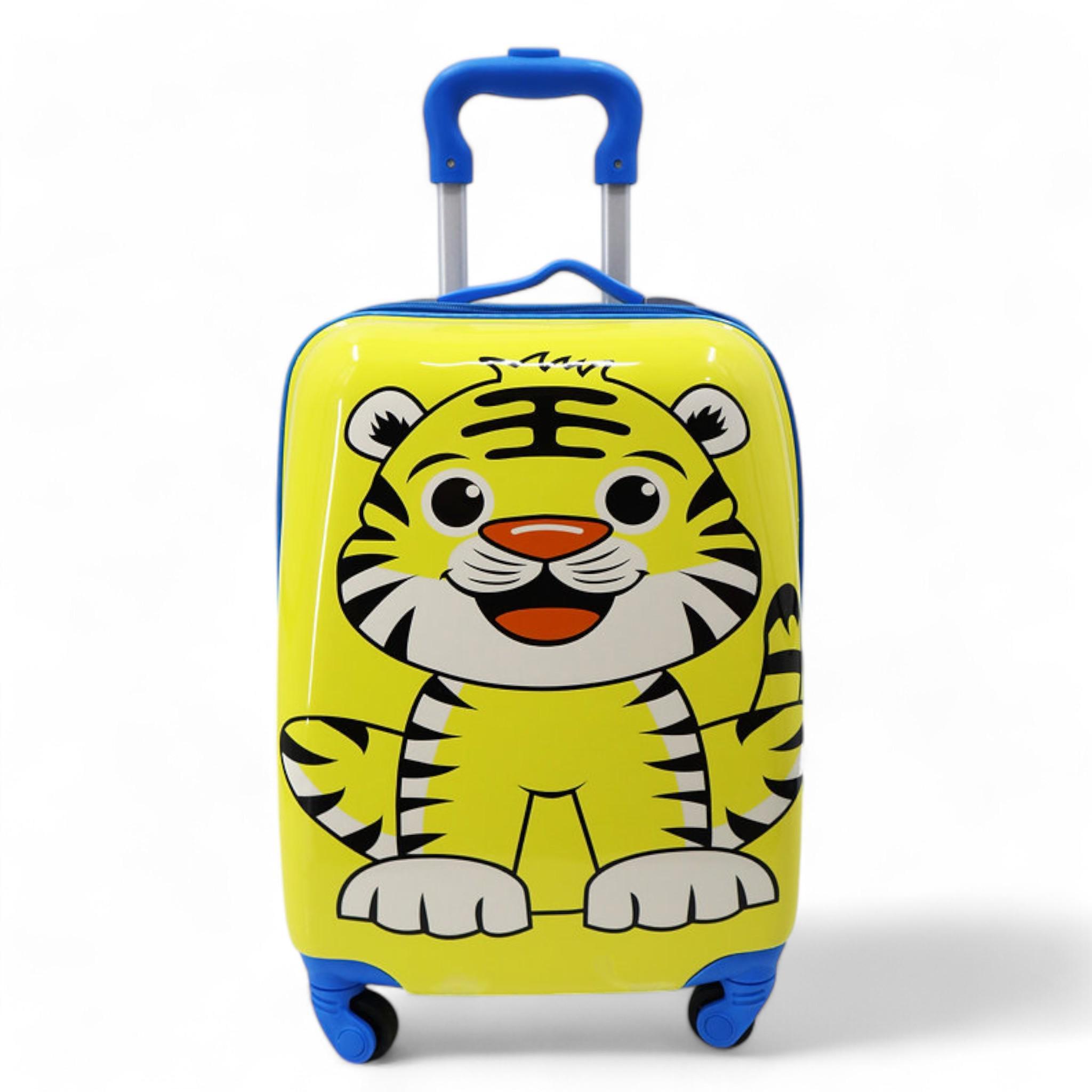 Чемодан детский Flybeg Little Yellow Tiger ABS-пластик на 4 колесиках 30 л (S_A-4) Чемодан детский Flybeg Little Yellow Tiger ABS-пластик на 4 колесиках 30 л (S_A-4)