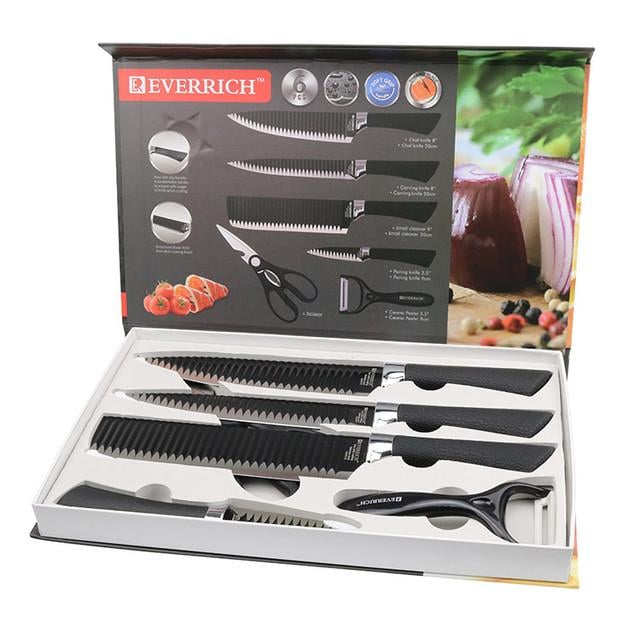 Набір кухонних ножів Knife 6в1 (6-18-Knife624) - фото 2 Набір кухонних ножів Knife 6в1 (6-18-Knife624) - фото 2