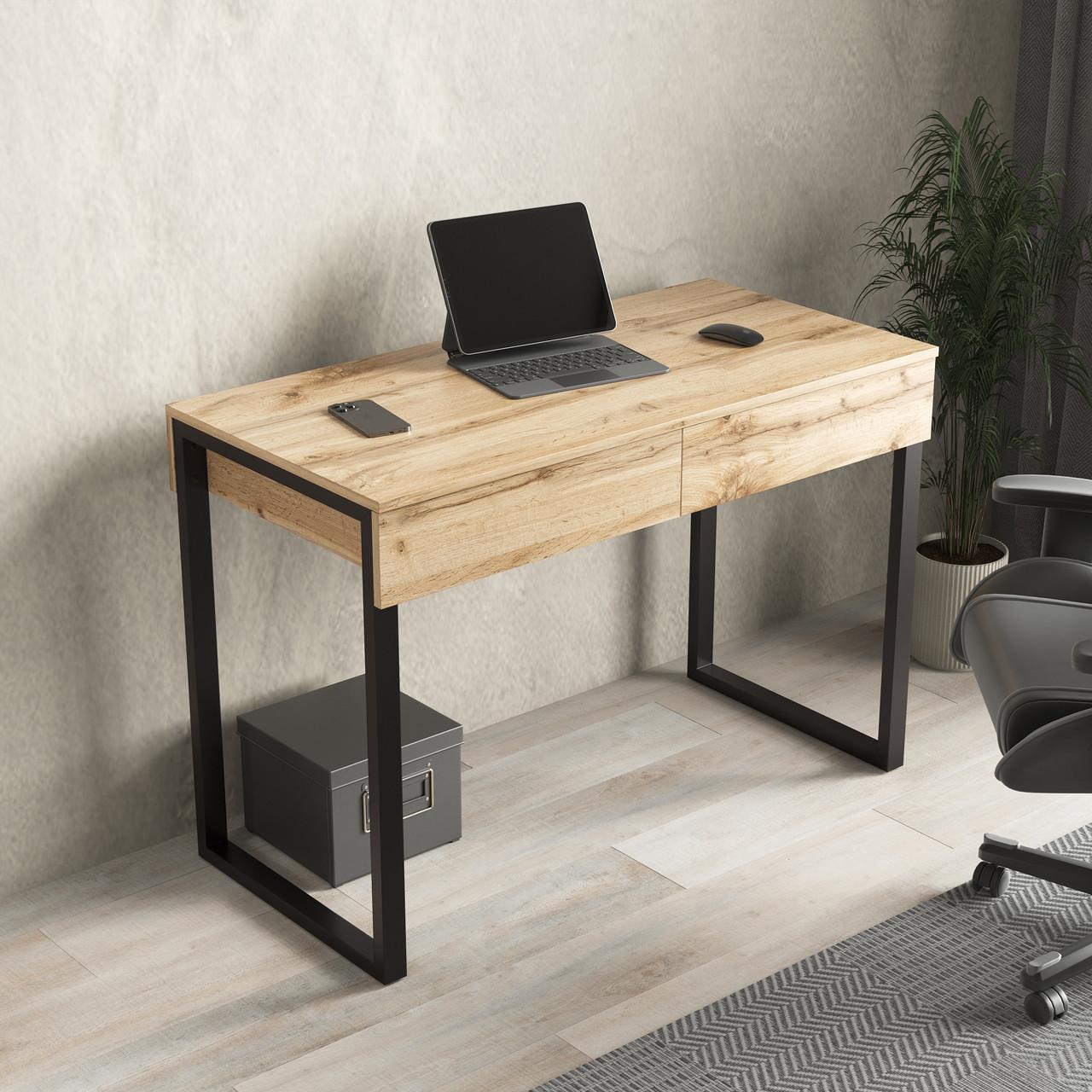 Стіл комп'ютерний в стилі лофт з шухлядами MX-0002 Аппалачі