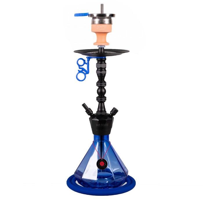 Кальян AMY Deluxe 062 Alu Diamond S на 1 персону 60 см Синий (1289284492)