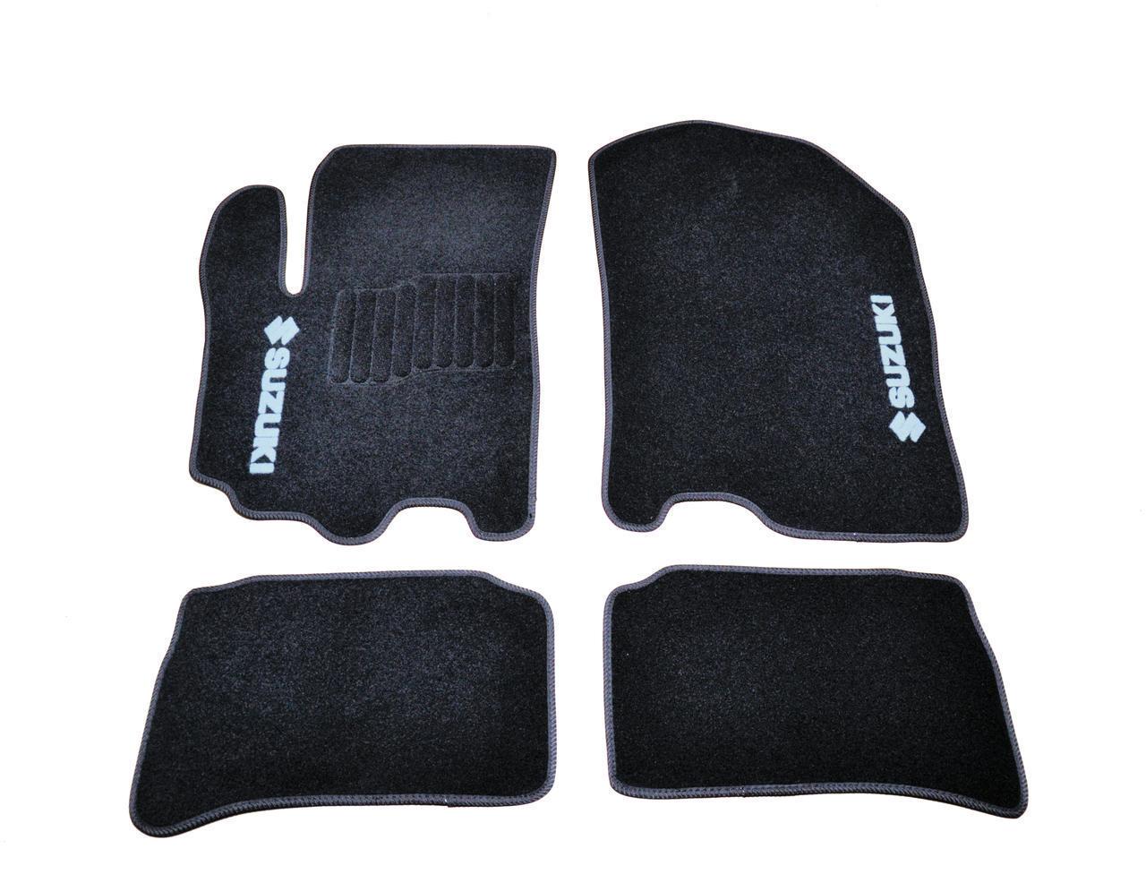 Килимки автомобільні ворсові AVTO-Gumm для Suzuki Vitara 2015- II Чорний (1398312969)