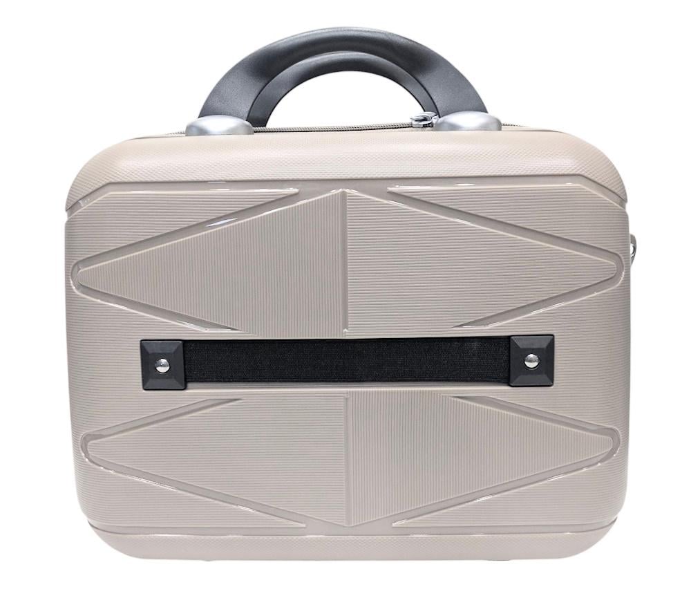 Бьюті-кейс ручна поклажа Madisson Snowball 51304 поліпропілен XS Шампань - фото 6