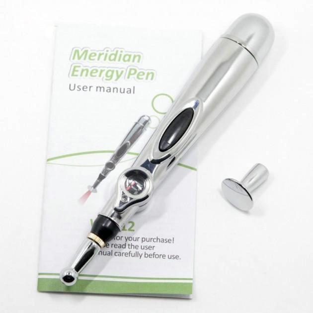Масажер для тіла Massage Pen W-912 3в1 електричний ручний (W-912) - фото 5