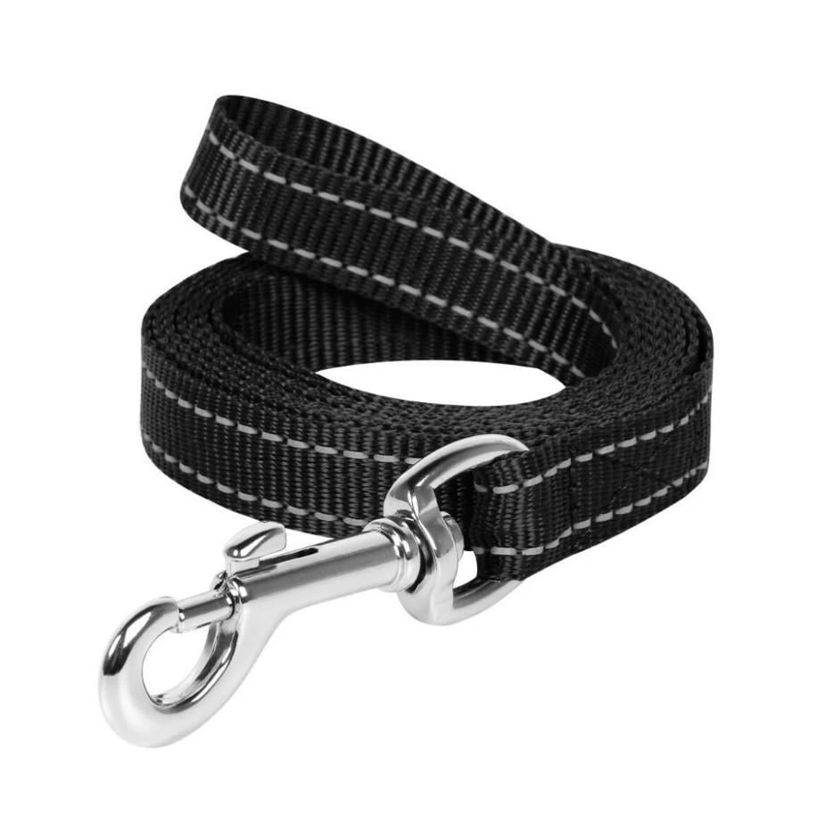 Поводок для собак капроновый 3 м х 30 мм Черный (2296440421) Поводок для собак капроновый 3 м х 30 мм Черный (2296440421)